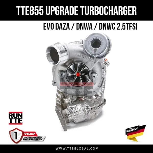 TTE EVO DAZA / DNWA / DNWC 2.5TFSI UPGRADE TURBOCHARGER