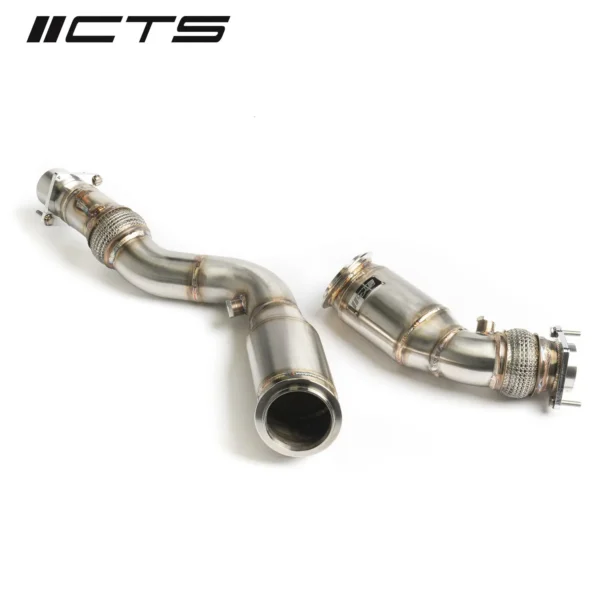 CTS Turbo 3″ Stainless Steel Highflow Cats BMW S55 F80 F82 F87 M3/M4/M2 Competition