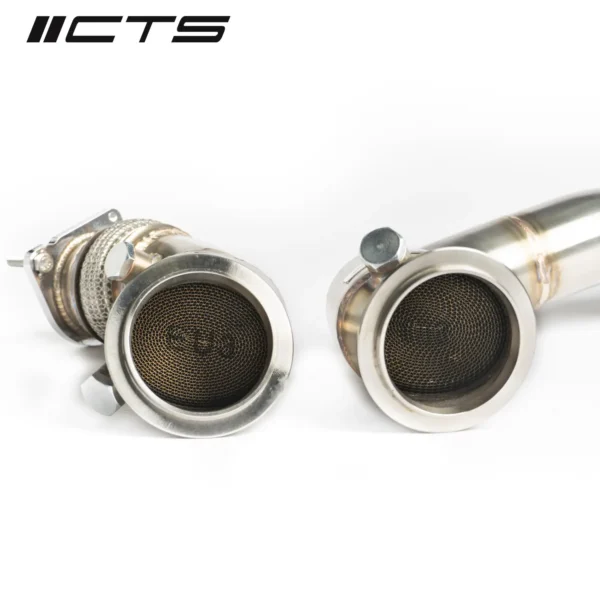 CTS Turbo 3″ Stainless Steel Highflow Cats BMW S55 F80 F82 F87 M3/M4/M2 Competition - Image 3