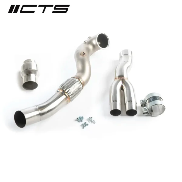 CTS Turbo 8V/8Y RS3 and 8S TTRS 2.5T EVO 3.5″ Single High-flow Cat