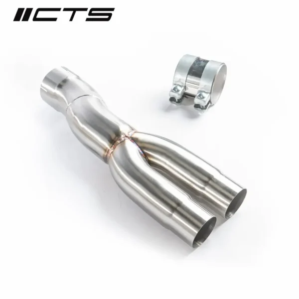 CTS Turbo 8V/8Y RS3 and 8S TTRS 2.5T EVO 3.5″ Single High-flow Cat - Image 2