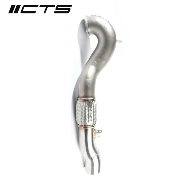 CTS Turbo 8V/8Y RS3 and 8S TTRS 2.5T EVO 3.5″ Single High-flow Cat - Image 4