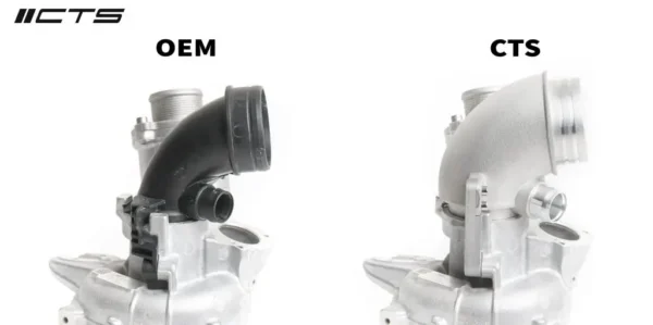 CTS Turbo 1.8T/2.0T MQB GEN3 High-flow Turbo Inlet Pipe - Image 2