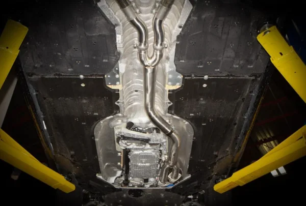 CTS TURBO BMW S58 G80 M3/G82/G83 M4 Single Mid Pipe with Brace - Image 2
