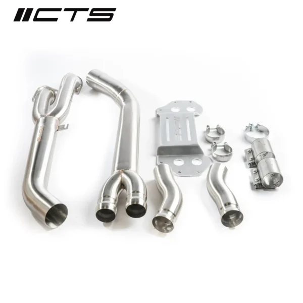 CTS TURBO BMW S58 G80 M3/G82/G83 M4 Single Mid Pipe with Brace