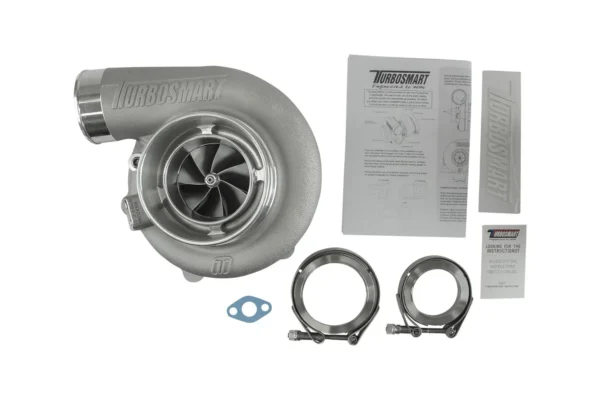 Turbosmart TS-2 Performance Turbocharger (Water Cooled) 5862 V-Band Reverse Rotation 0.82AR Externally Wastegated - Image 5